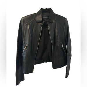 White House Black Market- Genuine Leather. Size Small